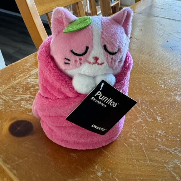 Purritos Other - Adorable plush strawberry Purrito